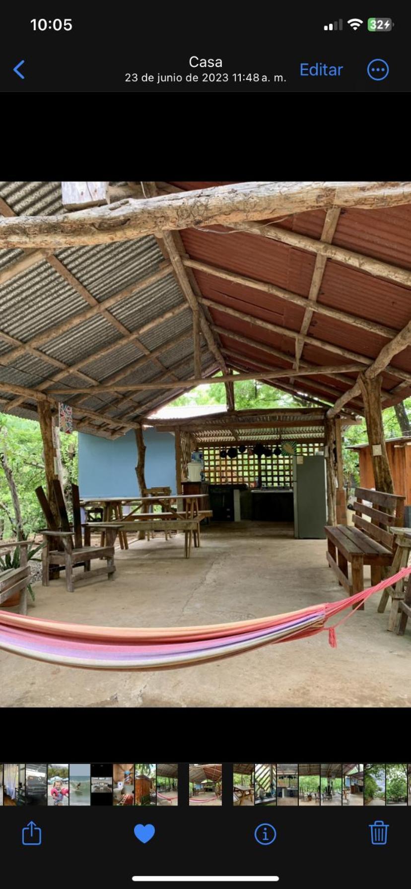 Nieves Surf Hostel And Camping Playa Avellana Exterior foto
